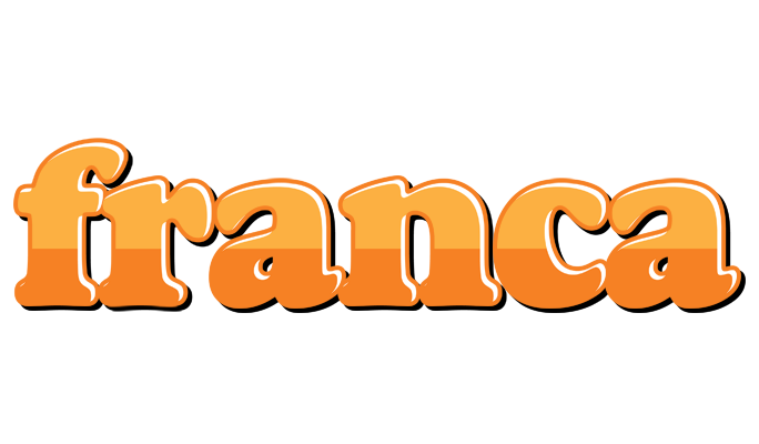 Franca orange logo