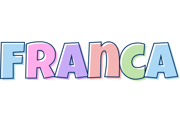 Franca pastel logo