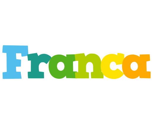 Franca rainbows logo