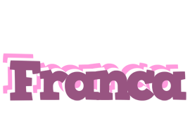 Franca relaxing logo