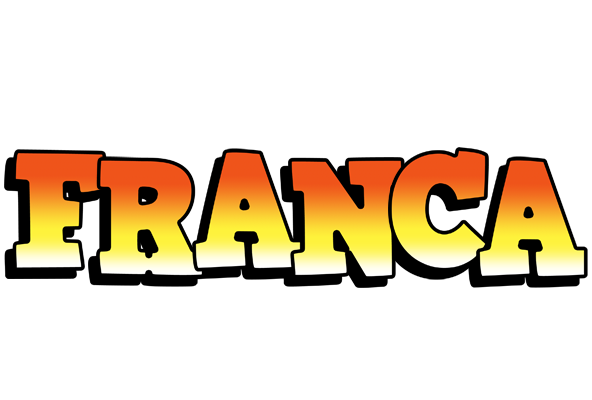 Franca sunset logo