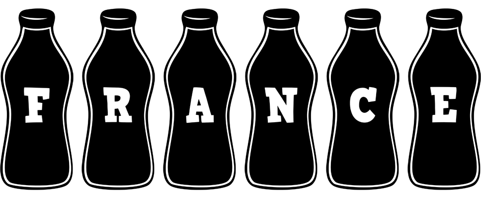 France bottle logo