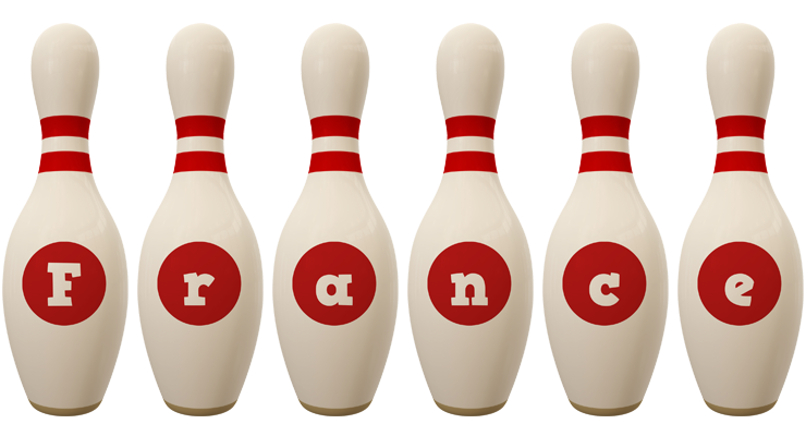 France bowling-pin logo