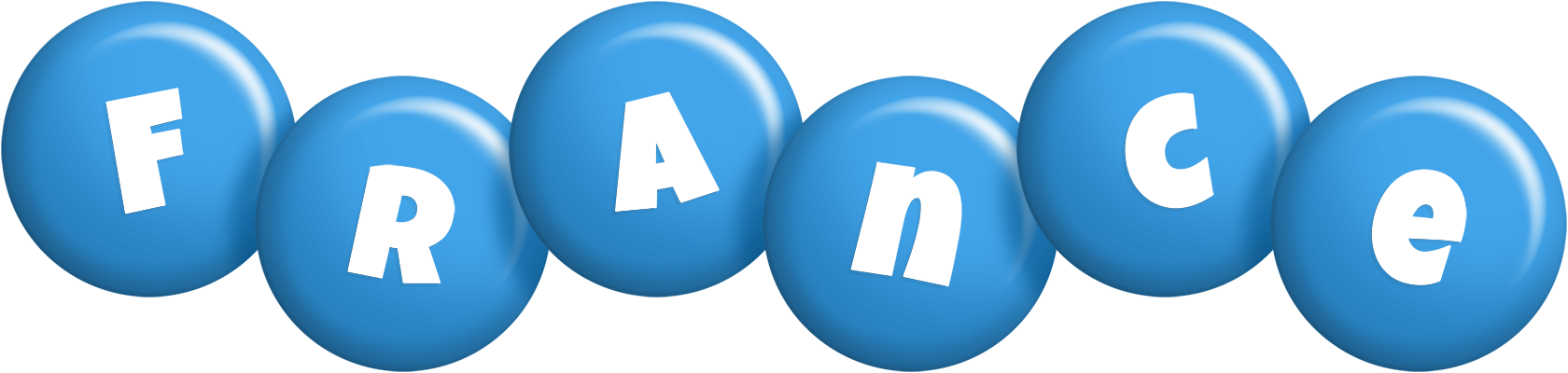 France candy-blue logo