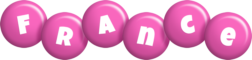 France candy-pink logo