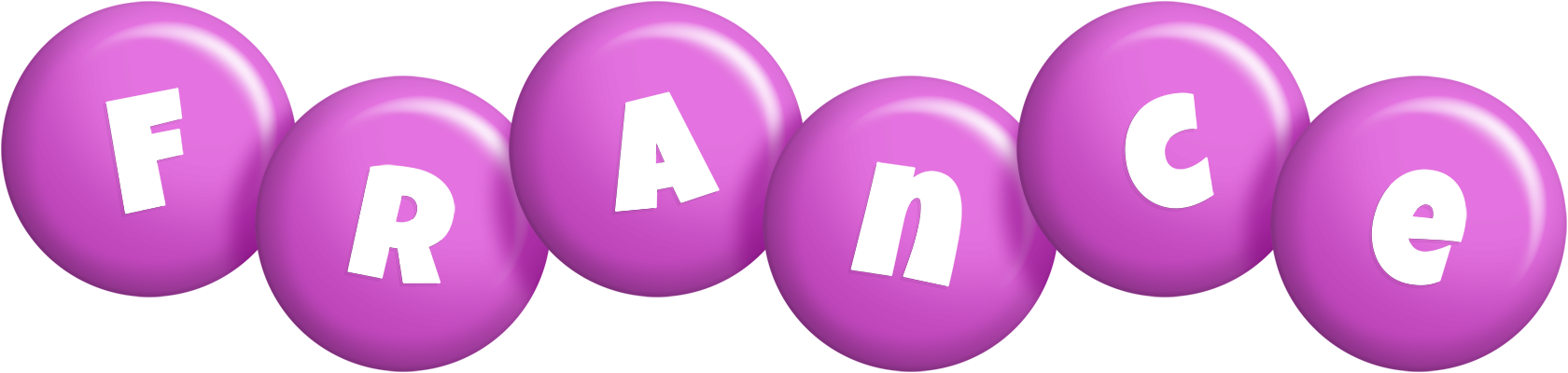 France candy-purple logo