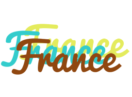 France cupcake logo