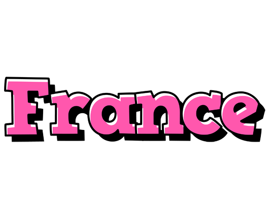 France girlish logo