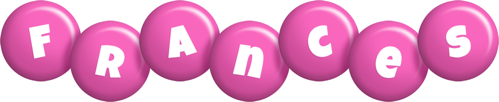 Frances candy-pink logo