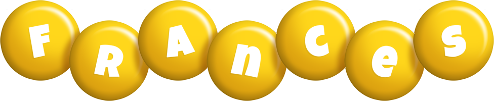 Frances candy-yellow logo