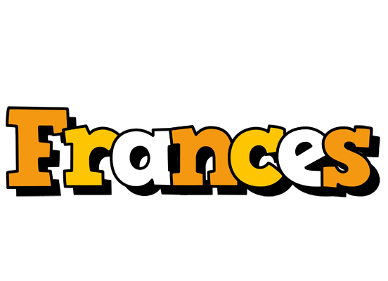 Frances cartoon logo