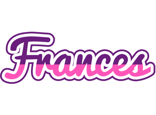 Frances cheerful logo