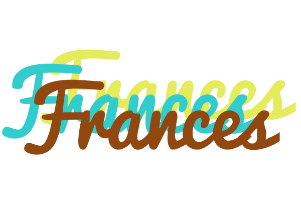 Frances cupcake logo
