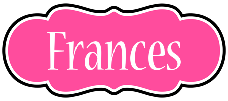 Frances invitation logo