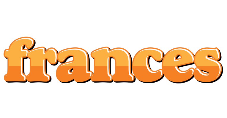 Frances orange logo