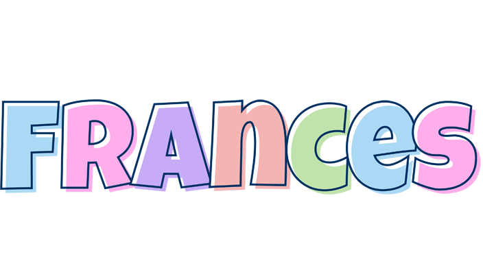 Frances pastel logo