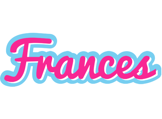 Frances popstar logo
