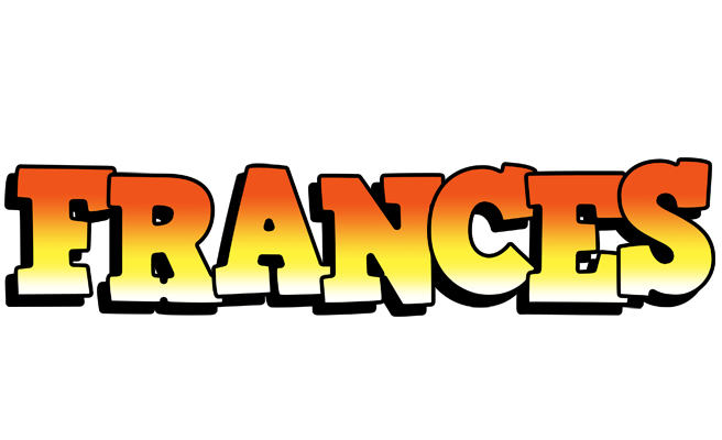 Frances sunset logo