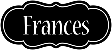 Frances welcome logo