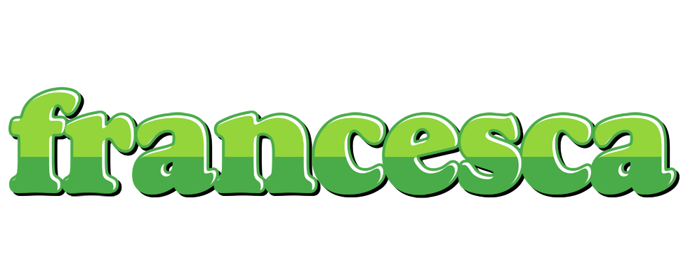 Francesca apple logo