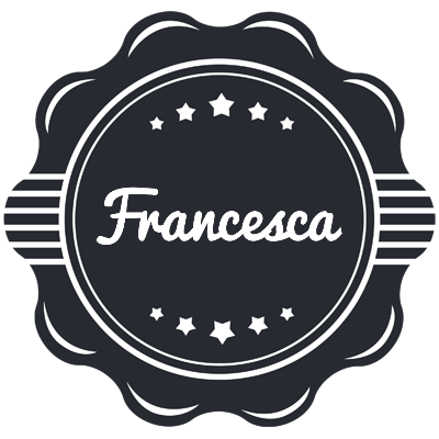 Francesca badge logo