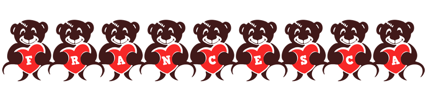 Francesca bear logo