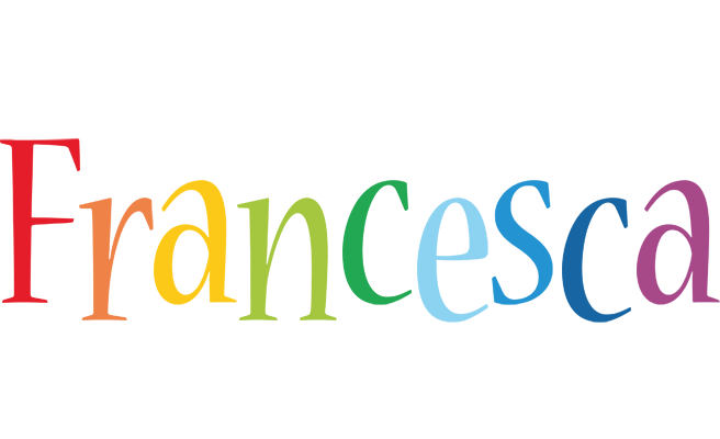 Francesca birthday logo