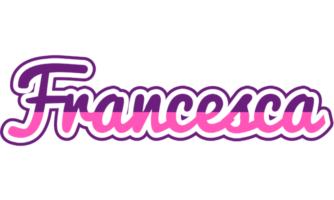 Francesca cheerful logo