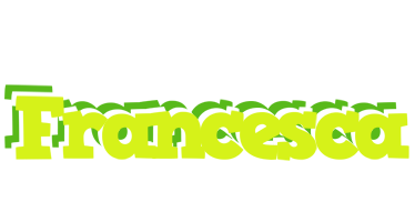 Francesca citrus logo