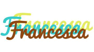Francesca cupcake logo
