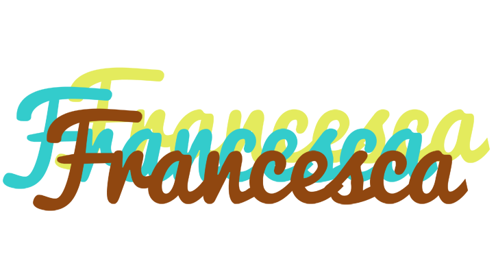 Francesca cupcake logo