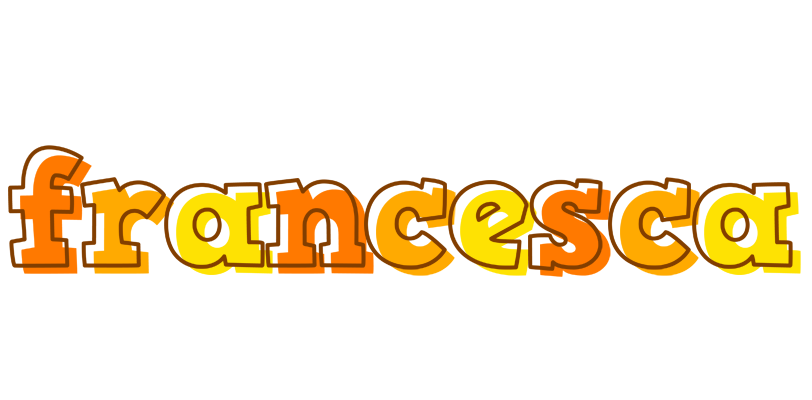 Francesca desert logo