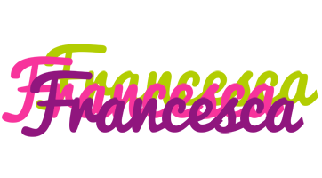 Francesca flowers logo