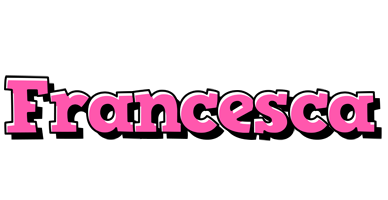 Francesca girlish logo