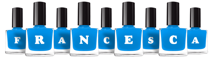 Francesca glossy logo