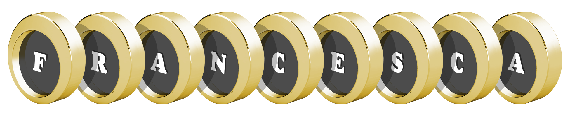 Francesca gold logo