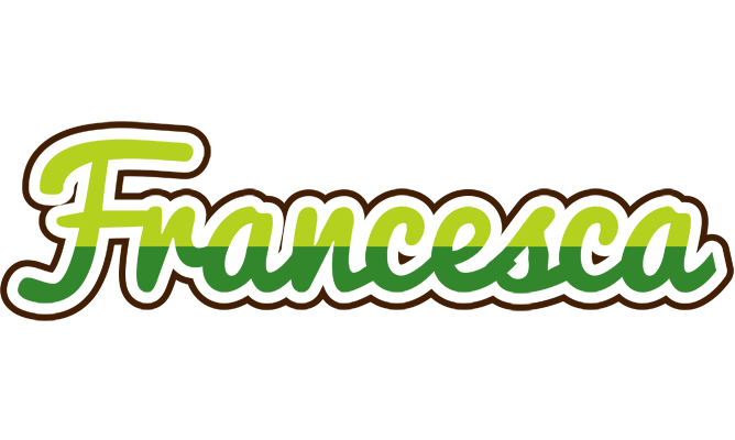 Francesca golfing logo