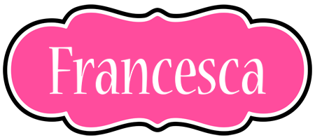 Francesca invitation logo