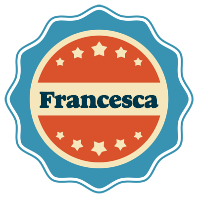 Francesca labels logo