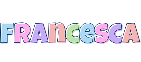 Francesca pastel logo