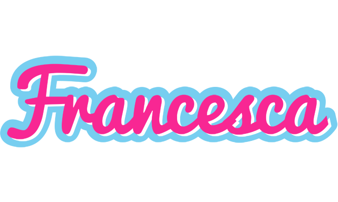 Francesca popstar logo