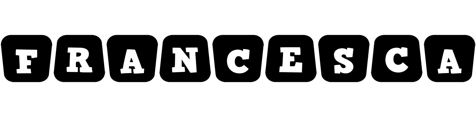 Francesca racing logo
