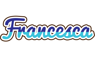 Francesca raining logo