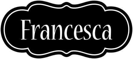 Francesca welcome logo