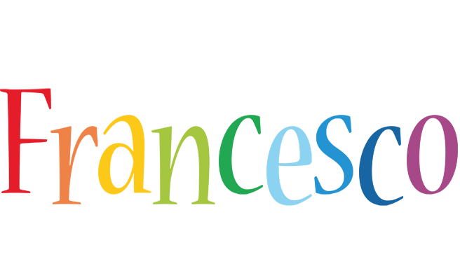 Francesco birthday logo