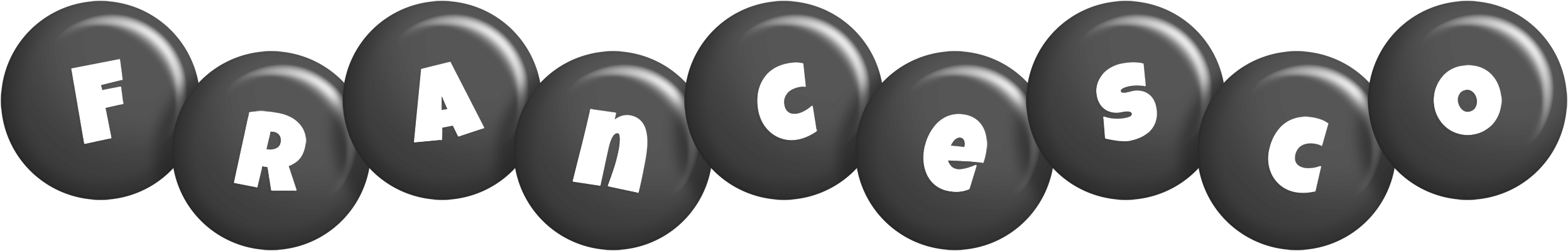 Francesco candy-black logo