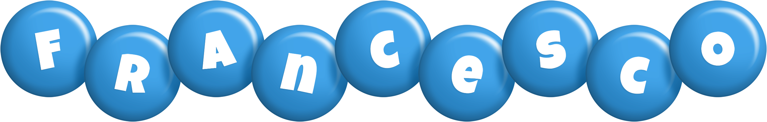 Francesco candy-blue logo