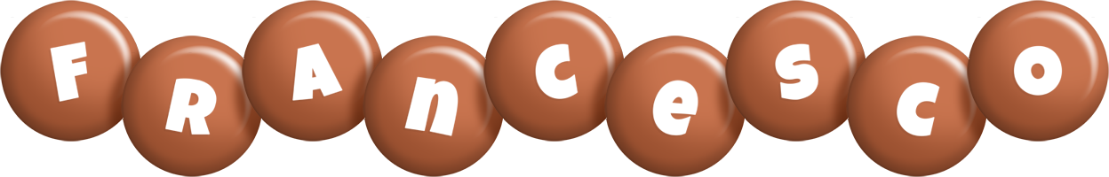 Francesco candy-brown logo