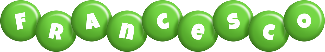 Francesco candy-green logo