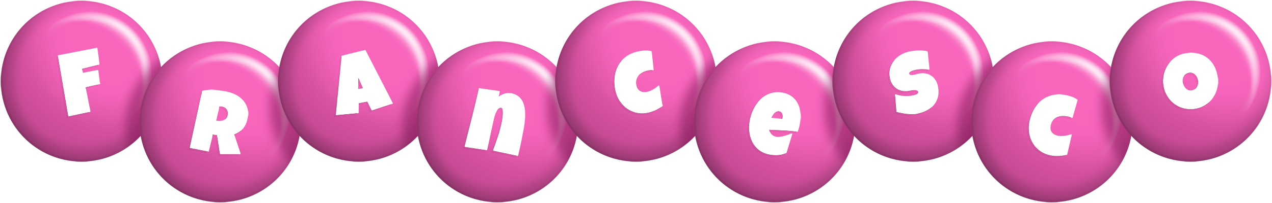 Francesco candy-pink logo